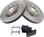 TRQ Front Ceramic Brake Pad & Rotor Kit - Image 3