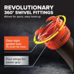 Camco RhinoFLEX 20-Ft Camper/RV Sewer Hose Kit - Image 3