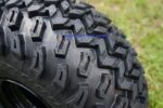 10" Black Steel Golf Cart Wheels and 22x11-10 All Terrain Golf Cart Tires - Set of 4 - Image 4