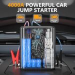 PW40 Jump Starter, Tire Inflator Portable Air Compressor - Image 3